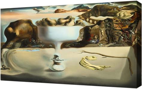dali apparition of face and fruit dish